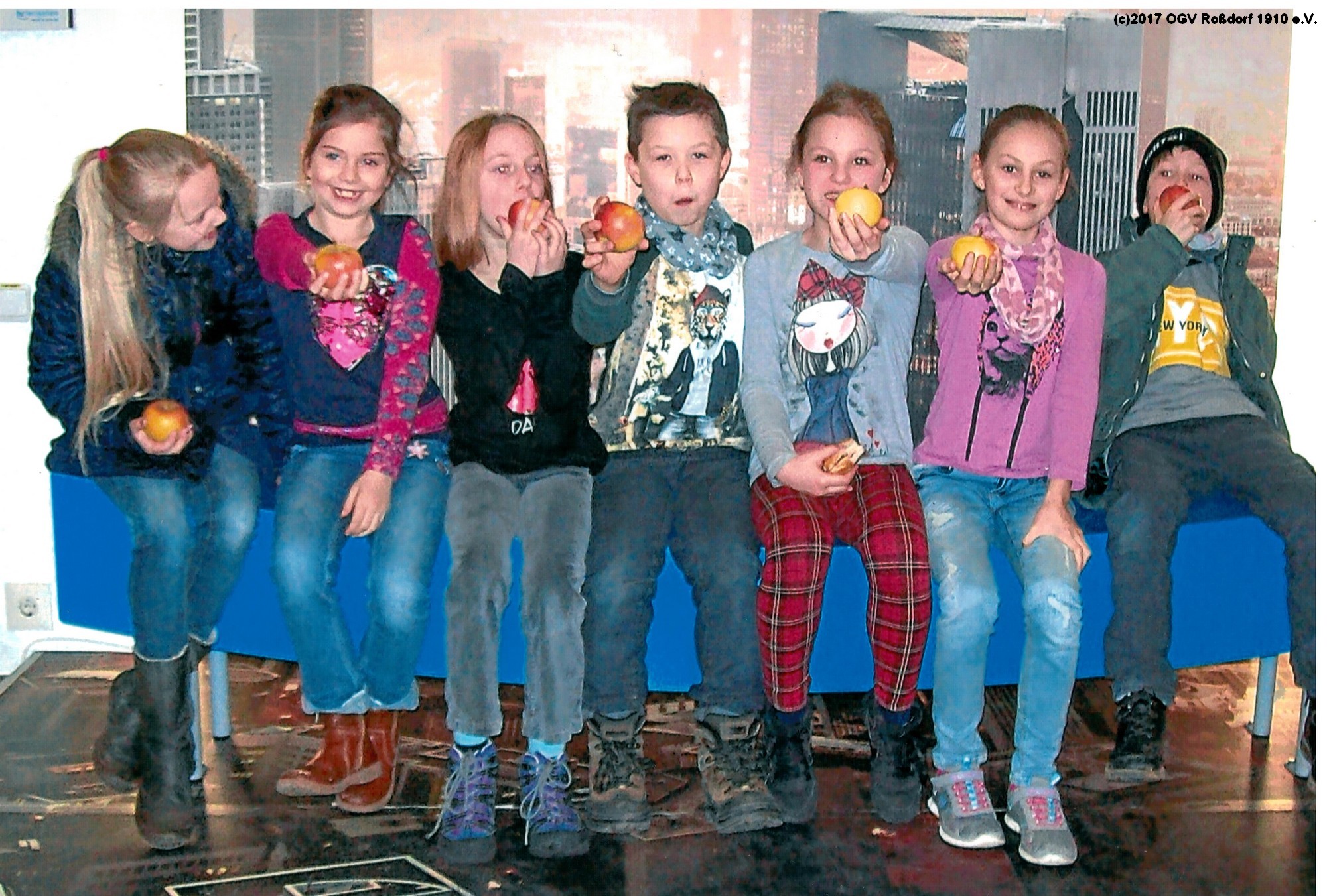 Brckenschule zur Studiofhrung im Hessischen Rundfunk